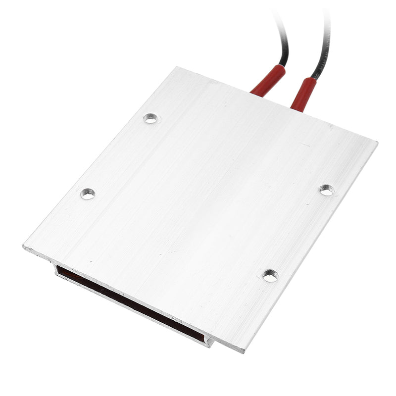 AC220V 120W 120 Degrees 77x62x6mm Insulated Ceramic PTC Heating Plate Liquid Aluminum Shell Element Heater