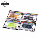 SeaKnight SL021 4pcs Soft Fishing Lure 110mm 11.5g Swinbait Fishig Worm Shrimp Bait