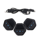 LCD Display Electric Muscle Stimulator Massager USB Rechargeable Muscle Training Abdomen Body Exercise Stimulater for Thin Body Fitness