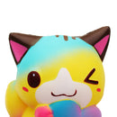 GiggleBread Cat Squishy 12*9.5*7.5cm Slow Rising With Packaging Valentine's Day Gift Soft Toy