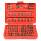 100pcs Chrome Vanadium Security Screwdriver Tamper Proof Torx Hex Bit Set W/ Case