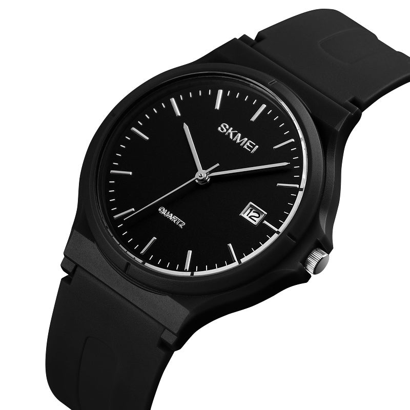 SKMEI 1449 Simple Black Pointer Fashion Colorful Men Women Quartz Watch