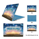 Laptop Skin Stickers Waterproof Frosted Multiple Colour For Xiaomi Air 13.3 inch Notebook With A B C Three Sides