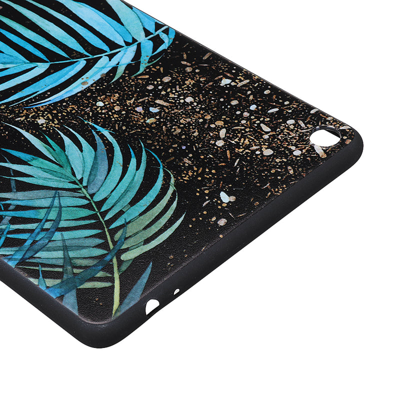 TPU Back Case Cover Tablet Case for XIAOMI Mipad 4 Plus - Salix leaf Version