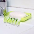 Drain Soap Box Kitchen Storage Rack Sucker Dish Holder Bath Room