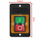 AC 220/380V 10A ON/OFF Water Proof Push Button Machine Drill Switch