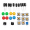Starter Kit Resistor LED Capacitor Jumper Wires Breadboard Resistor Kit With Retail Box For  DIY Kit