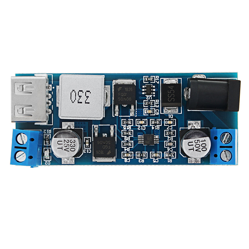 5Pcs XH-M249 DC5V 6A Step Down Module 12V/24V to 5V Power Supply USB Charging 5A 30W