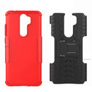 Bakeey 2 in 1 Armor Shockproof Non-slip with Bracket Stand Protective Case for Xiaomi Redmi Note 8 Pro