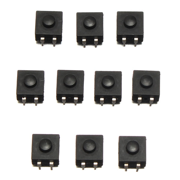 10Pcs DIP PCB Mini Latching Tactile Tact Push Button Switch 12x12x9mm