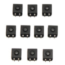 10PCS DIP PCB Mini Latching Tactile Tact Push Button Switch 12x12x9mm
