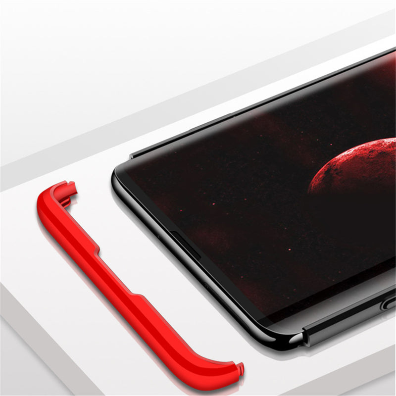 Bakeey 3 in 1 Double Dip 360 Full Cover Hard PC Shockproof Protective Case for Samsung Galaxy S10 Plus / S10+