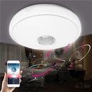24W Modern LED Ceiling Light bluetooth Music Speaker Lamp for Bedroom Living Room AC185-260V