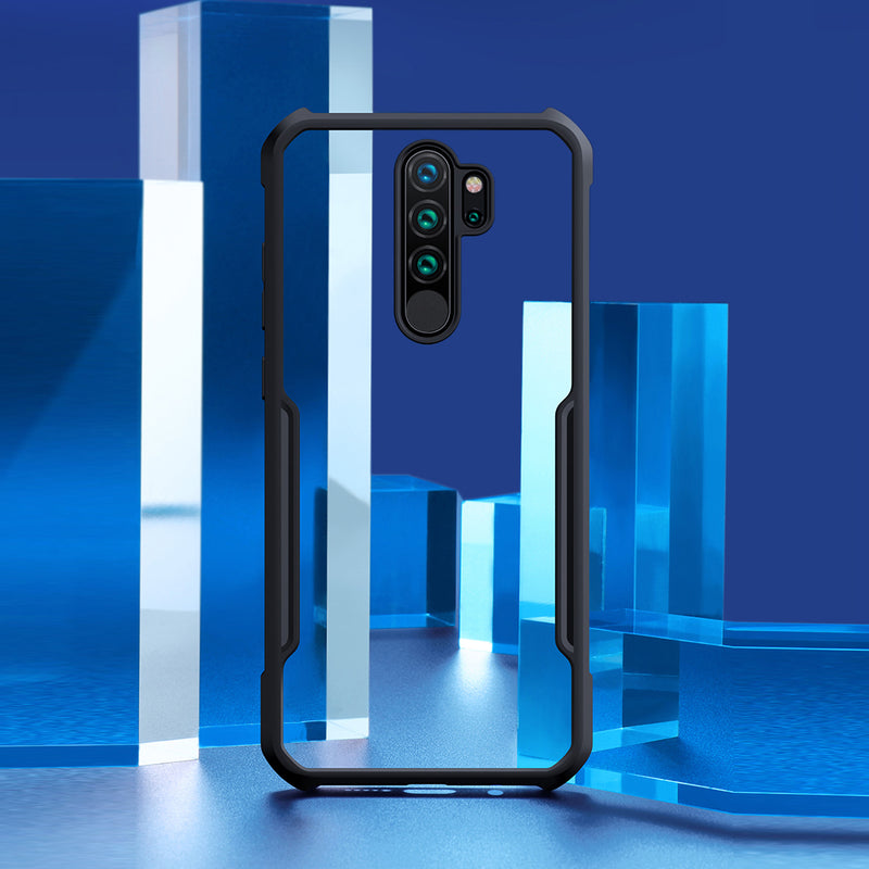 For Xiaomi Redmi Note 8 Pro Case Bakeey Armor Bumper Edge Transparent Soft TPU Protective Case