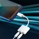 Bakeey 2 in 1 Type C to 3.5mm Headphone Audio Jack & Type C Charging Adapter Cable For Huawei P30 Pro Mate 30 Xiaomi Mi9 9Pro S10+ Note 10 5G
