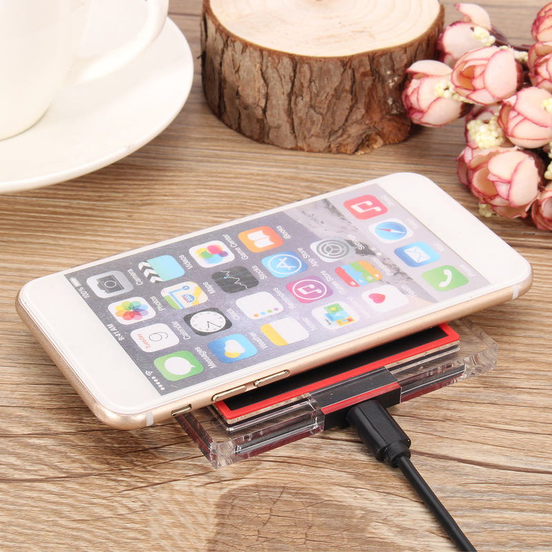 Qi Standard Wireless Charger Charging Mat For iPhone8/8Plus iPhone X Samsung S8/S8 Plus S7 S6