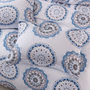 3 PCS Bedding Sets Simple Style Printed Quilt Cover Pillowcase For Queen Size