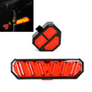 PROMEND ET-15133 Smart Steering Bike Bicycle Rear Light Rechargeable Warning Safety Cycling Motorcycle