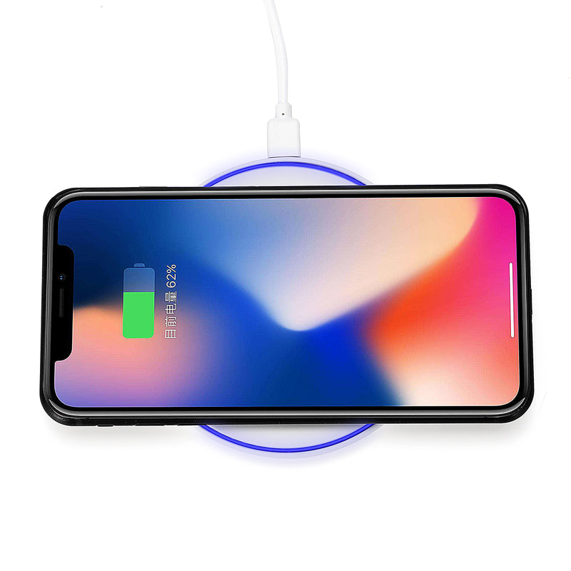 Qi Wireless Charger 10W Fast Charging Pad Dock For Samsung Note 9 for iPhone XS