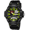 SYNOKE 9601 Men Fashion Luminous Dual Display Watch Waterproof Outdoor Sport Digital Watch