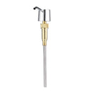 Sliver Stainless Steel Liquid Soap Dispenser Bathroom Kitchen Sink Pump Bottles