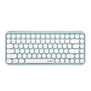 Ajazz 308i bluetooth 3.0 Wireless Gaming Office Keyboard 84 Keys Classic Round Keys