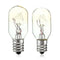 15W/25W 120V E12 Incandescent Glass Light Bulb Refrigerator Salt Oven Lamp