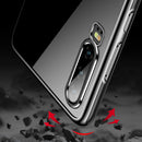 For Huawei P30 Pro CAFELE Plating Shockproof Transparent Ultra Thin Soft TPU Protective Case