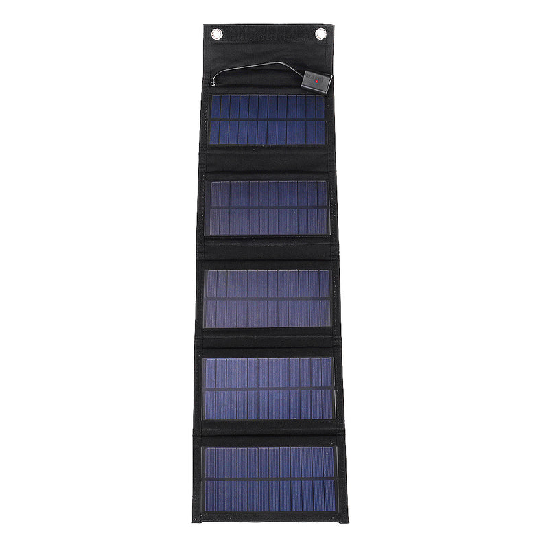 Solar Charger 5V Foldable Waterproof  Solar Power Charger USB Solar Battery Charger With Solar Panel for Traveling Camping Hiking