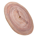 11'' DIY Wall Clock Retro Wood Grain Round Shaped Digital Room Home Decor 28cm