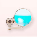 360 Suction Cup No Fog Free Shaving Shave Bathroom Makeup Double-sided Mirrors