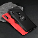 Bakeey 360 Adjustable Metal Ring Kickstand Magnetic PC Protective Case for Xiaomi Redmi Note 5