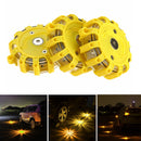 3pcs LED Road Flares Flashing Warning Light Roadside Safety Car Boat Truck Emergency