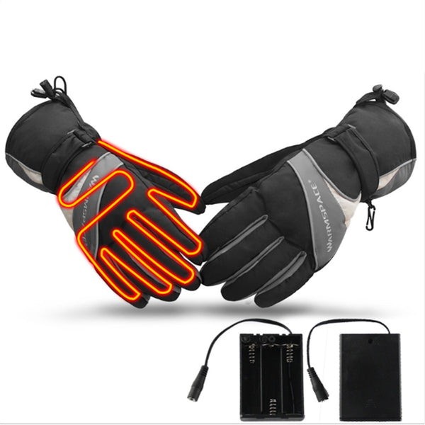 Electric Heated Winter Warm Gloves Motorcycle Motorbike Windproof Waterproof Ski