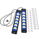 2PCS Flexible Car Auto COB LED Strip Daytime Running Driving Light DRL 480LM 330MA 6000K