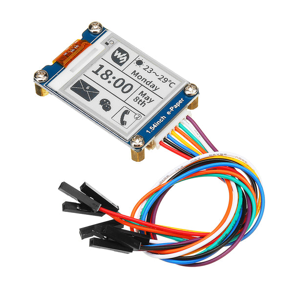 1.54 Inch E-ink Screen Display e-Paper Module Support Partial Refresh For Raspberry Pi