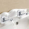 2pcs Bathroom Faucet Twin Basin & Sink Taps Hot and Cold Water Mixer Taps Water Saving Chrome-Plated Copper
