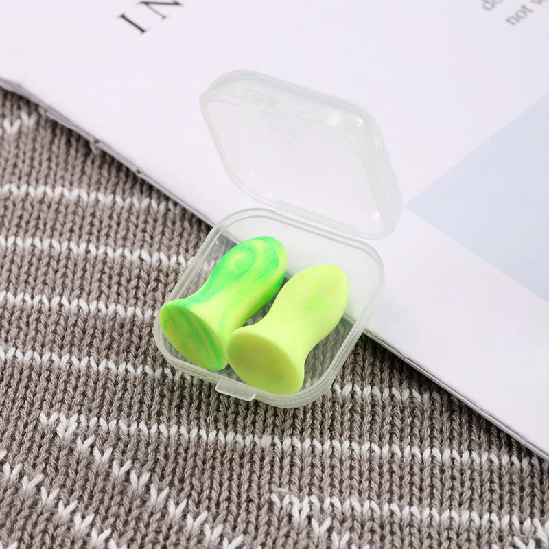 Miaomiaoce 5 Pair Anti-noise Sleeping Earplugs Soft Slow Rebound Earplugs Noise Reduction Earplugs Headphone Earpads From Xiaomi Youpin
