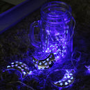 Battery Powered 1.6M Sliver Moon Shape LED Holiday Decorated Holiday String Light for Christmas DC3V