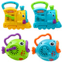 Car Fish Manual Bubble Machine Baby Shower Bubble Maker Blower Science Toys
