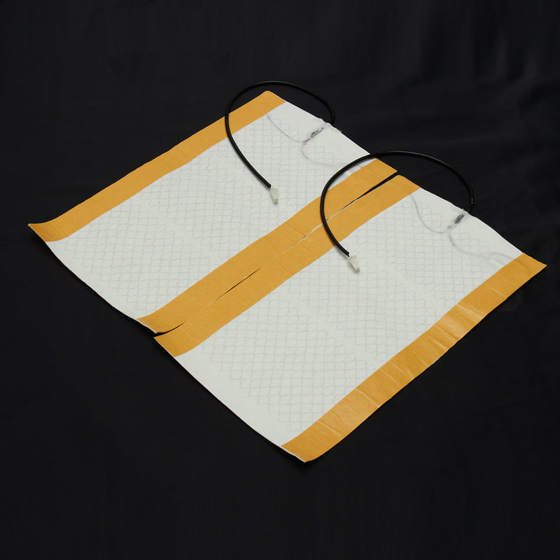 2Pcs 12V Universal Carbon Fiber Heated Car Seat Heating Pad Heater