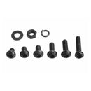 300Pcs M3 Black Alloy Steel Allen Screw Bolt With Hex Nuts Washers Assortment