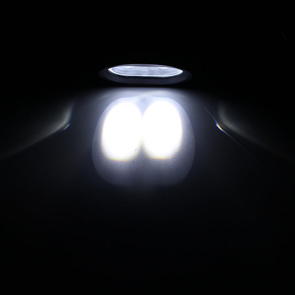 DC 12-30 20W 1680lm IP67 Motorcycle Headlight Waterproof Haedlamp White Light Universal