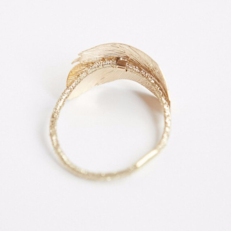 Fashion Leaf Hair Band Rope Hair Tie Elastic Ponytail Holder Hair Accessories for Women