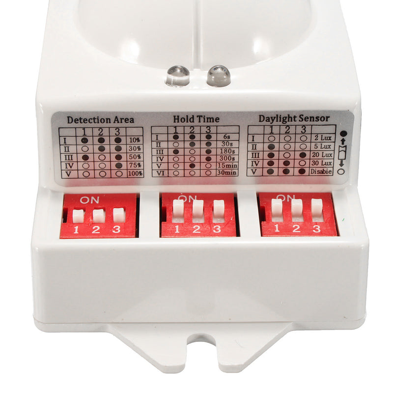 T-9800 5.8GHz 220V/240V Microwave Motion Detector Radar Sensor Switch 5.8GHz For LED Light