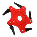 Upgrade 5 Sawtooth Steel Blades Trimmer Head Lawn Mower Grass Weed Eater Brush Cutter
