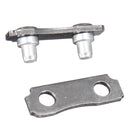 12 Sets Chainsaw Chain Repair Links for Carlton 3/8LP Pitch - .043 .050 Gauge 40003