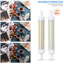AC220-240V 10W Dimmable R7S SMD2835 102LED Floodlight Corn Bulb for Indoor Outdoor Home Decoration