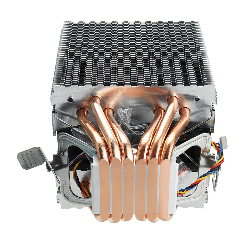DC12V 6 Heat Pipe Computer CPU Fan Cooler Ultra-quiet Heat Sink