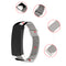 Mijobs Milanese Stainless Steel Replacement Watch Band for Huawei Honor Band 3 Smart Watch